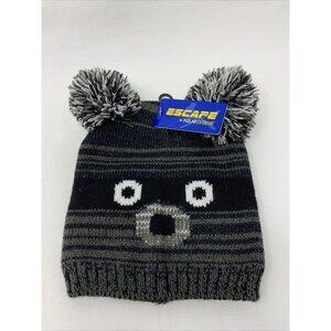 ESCAPE by POLAR EXTREME: Kids Pom Pom Bear Beanie (NEW)